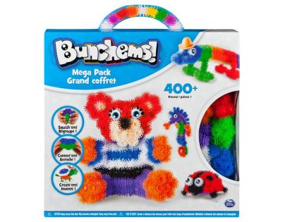 Bunchems Mega Pack Grand coffret 400ks - Poškozený obal