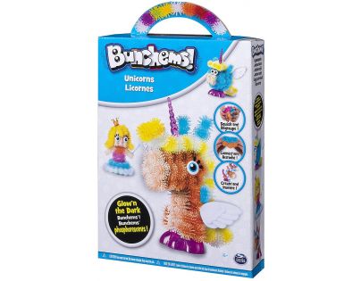 Bunchems Tématické balení 200d Jednorožci a princezna