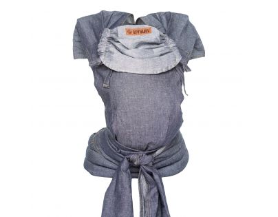 ByKay MEI TAI DeLuxe tmavo modrá