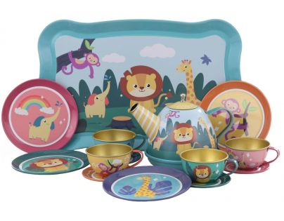 Lamps Čajový set plechový so zvieratkami