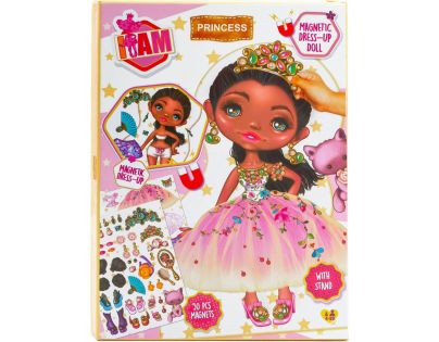 Canenco Bábiky obliekacie magnetické I am Princess