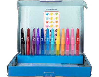 Canenco Sada maľovania Fúkacie fixky Tlapková patrola - Poškodený obal