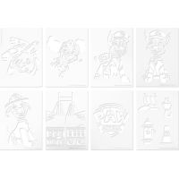 Canenco Sada maľovania Fúkacie fixky Tlapková patrola - Poškodený obal 6