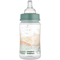 Canpol babies Antikoliková fľaša EasyStart Mountains 240 ml zelená 2