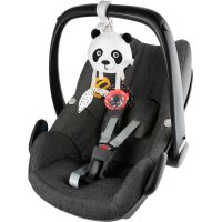 Canpol babies Senzorická závesná cestovná hračka Panda s klipom BabiesBoo 4