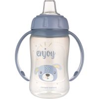 Canpol babies Tréningový hrnček s úchytmi Cute Animals 320 ml psík Enjoy 2