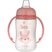 Canpol babies Tréningový hrnček s úchytmi Cute Animals 320 ml zajíc 2