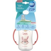 Canpol babies Tréningový hrnček s úchytmi Cute Animals 320 ml zajíc 3