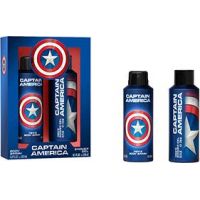 Captain America tělový sprej 200 ml, sprchový gel 250 ml Captain America tělový sprej 200 ml, sprchový gel 250 ml