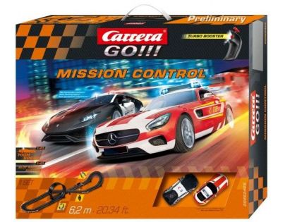 Carrera GO Autodráha 62465 Mission Control - Poškozený obal