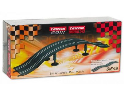 Carrera GO D143 Nerovná dráha most set