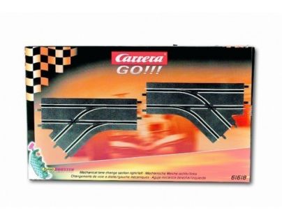 Carrera GO D143 Mechanická výhybka ľavá a pravá