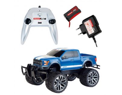 Carrera RC Auto Ford F-150 Raptor Modrá