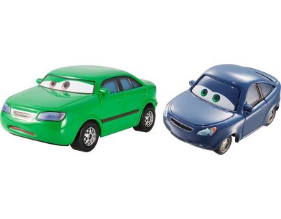 Mattel Cars 2 Autíčka 2ks Dan Sclarkenberg a Kim Carllins