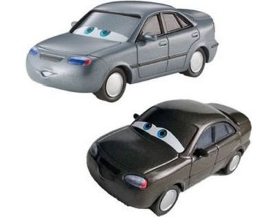 Mattel Cars 2 Autíčka 2ks Heather Drifeng a Michelle Motoretta
