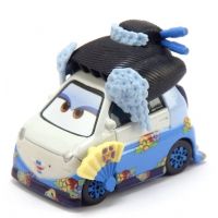 Cars 2 autíčka 2ks Mattel Y0506 - Okun a Shigeki - Poškodený obal 2