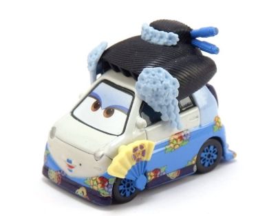 Mattel Cars 2 autíčka 2ks Y0506 Okun a Shigeki
