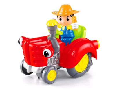 CarToon Traktor - Červená