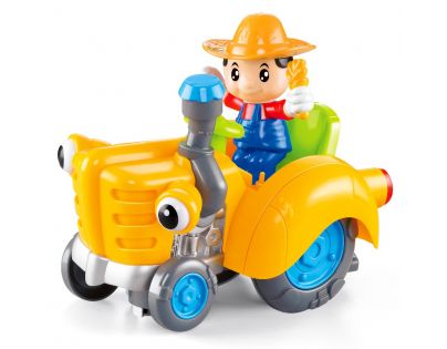 CarToon Traktor - Oranžová