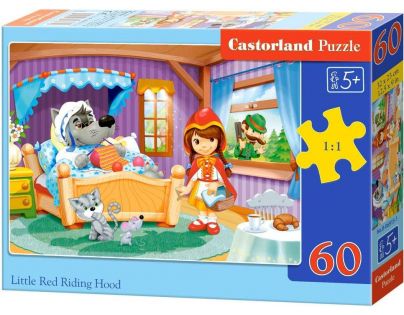 Castorland Puzzle Červená čiapočka 60 dielikov