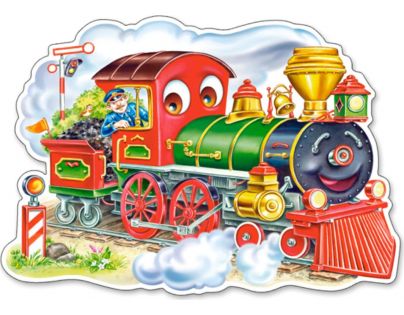 Castorland Puzzle 12 Maxi Lokomotíva