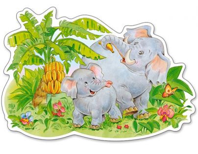 Castorland Puzzle 12 Maxi Slony