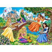 Castorland Puzzle 180 dielikov Princezné v záhrade