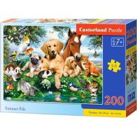 Castorland Puzzle premium Zvierací partia 200 dielikov 2