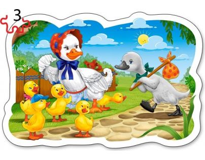 Castorland Puzzle Rozprávky 4 v 1 mini