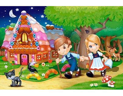 Castorland Puzzle 4 v 1 Rozprávky