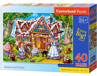 Castorland Puzzle maxi Janko a Marienka 40 dielikov