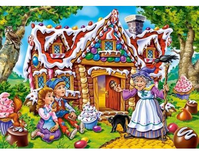 Castorland Puzzle maxi Janko a Marienka 40 dielikov
