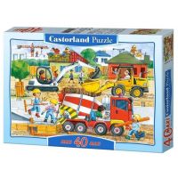 Castorland Puzzle maxi Stavba 40 dielikov 2