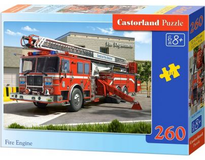 Castorland Puzzle Hasičské auto 260 dielikov