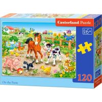 Castorland Puzzle Na farme 120 dielikov 2