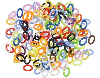 Teddies Céčka farebná 150 ks plast v sáčku - Poškodený obal