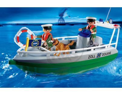 Celní člun Playmobil