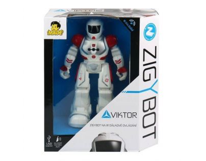 Červený Robot Viktor na IR diaľkové ovládanie