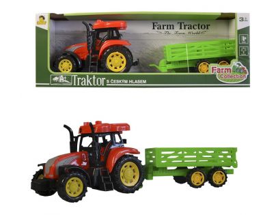Made Česky hovoriaci Traktor s prívesom IC