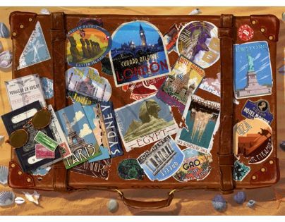 Ravensburger 14129 - Cestovatel 500 dílků