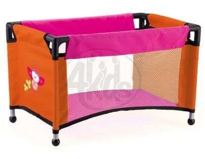 Cestovní postýlka - oranžová