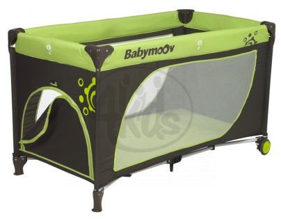Babymoov 035003 - Cestovní postýlka Moonlight hnědá/zelená