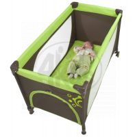 Babymoov 035003 - Cestovní postýlka Moonlight hnědá/zelená 2