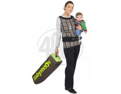 Babymoov 035003 - Cestovní postýlka Moonlight hnědá/zelená