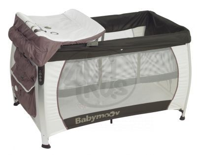 Babymoov 035002 - Cestovní postýlka Silver Dream hnědá/bílá