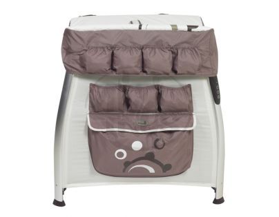 Babymoov 035002 - Cestovní postýlka Silver Dream hnědá/bílá