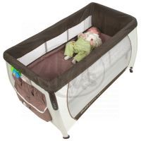 Babymoov 035002 - Cestovní postýlka Silver Dream hnědá/bílá 4