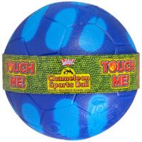 Chameleón futbalová lopta 6,5 cm Modrá