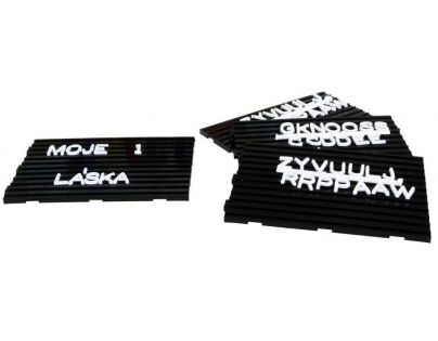 Chemoplast Abeceda Skladačka - Poškodený obal