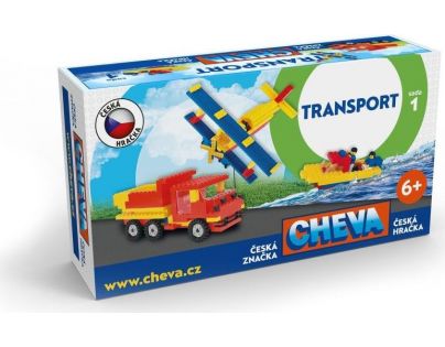 Cheva Stavebnica Basic v krabici 309 dielikov